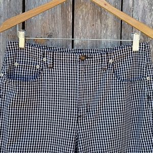 Vintage Lizwear Black & White Checked Pant